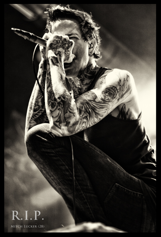 Motorradunfall von Mitch Lucker R.I.P.