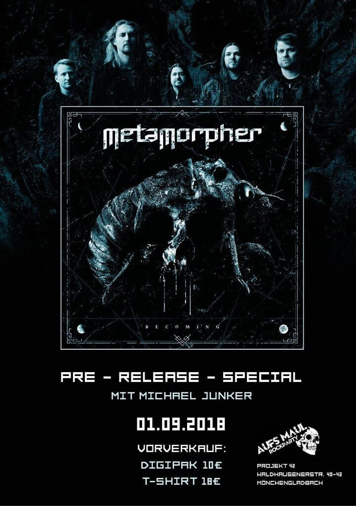 METAMORPHER – Veröffentlichen Video zur ersten Single „Limbic