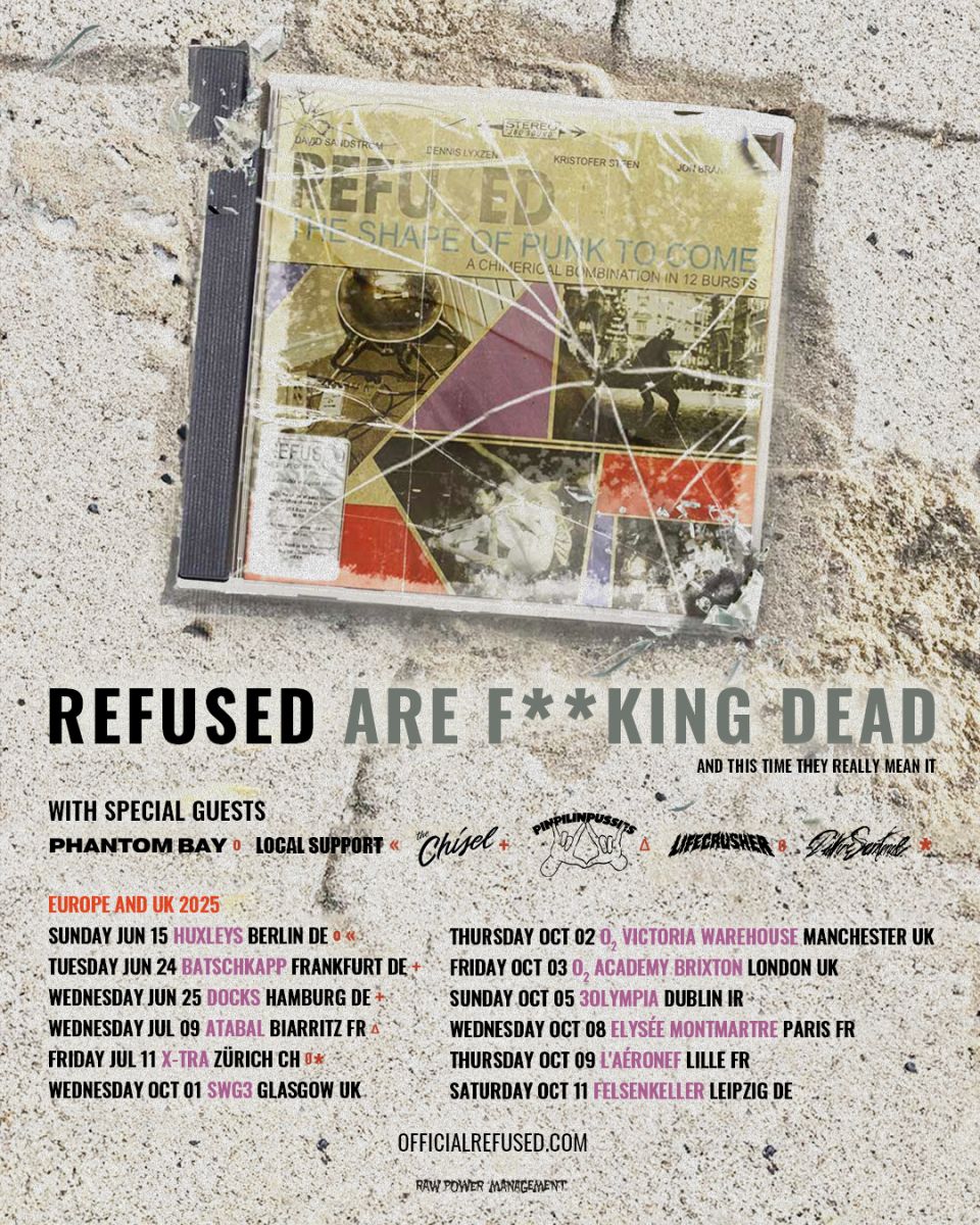 Refused 25 UK EU Farewell Tour 4 5