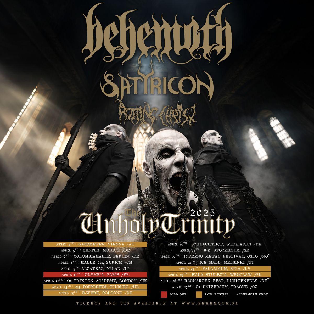 behemoth tour