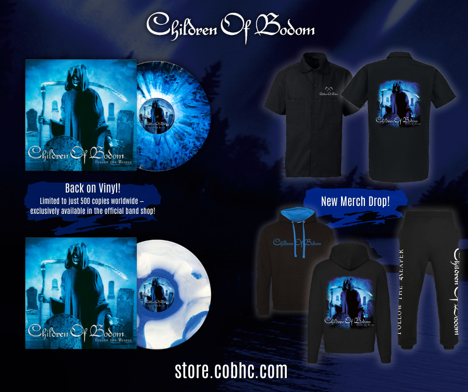 Children of Bodom Follow the reaper merch